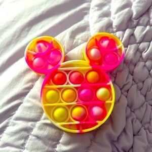 Multicolor Disney pop it